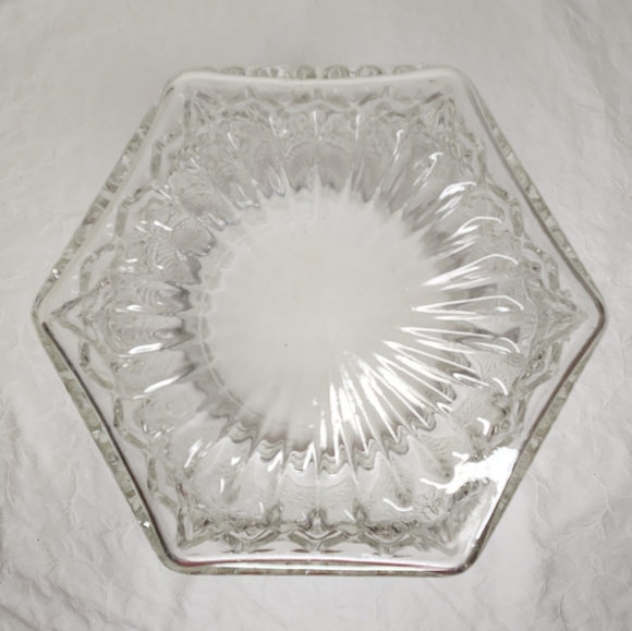 Vintage Glass Ice Bucket with Handle - Picture 7 of 12